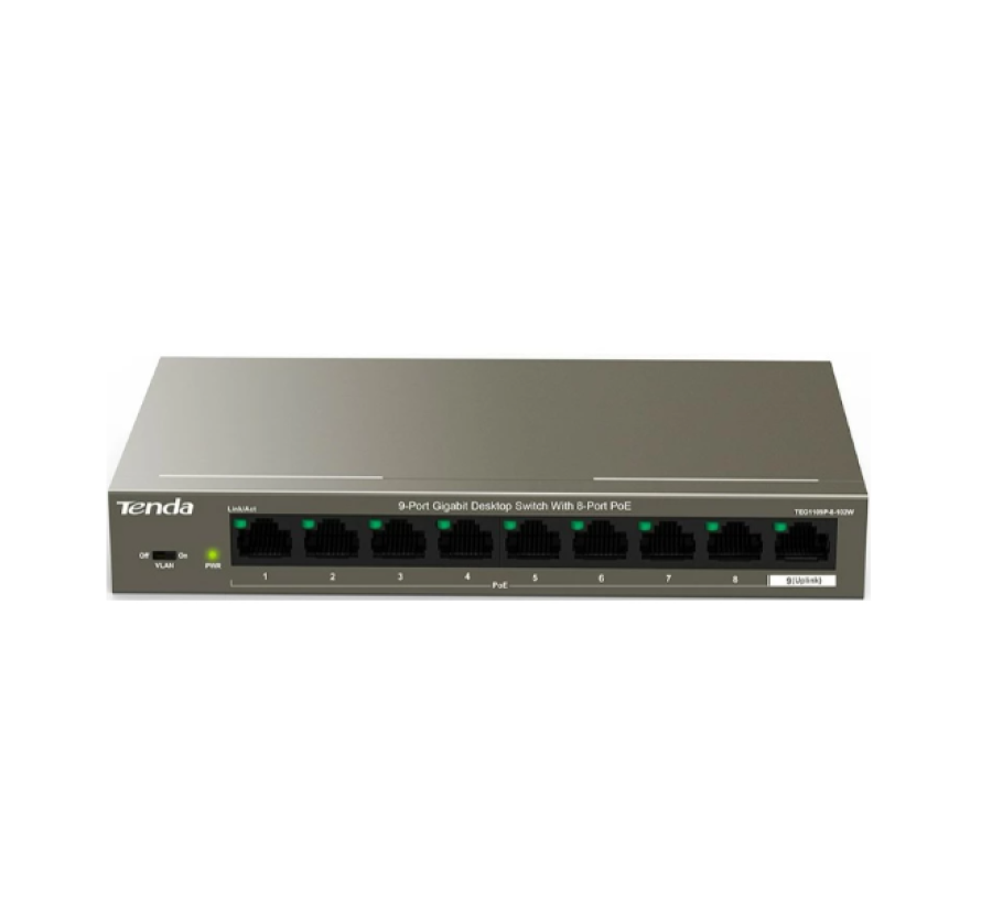 Tenda TEG1109P-8-102W