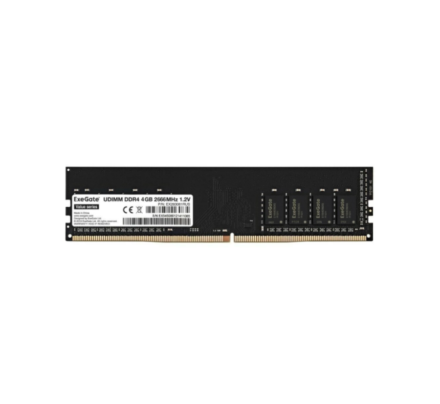 ExeGate Value 4Gb DDR4 2666MHz (EX283081RUS)