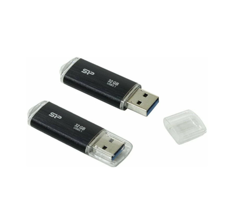 Silicon Power Blaze B02 32Gb (SP032GBUF3B02V1K) Черный