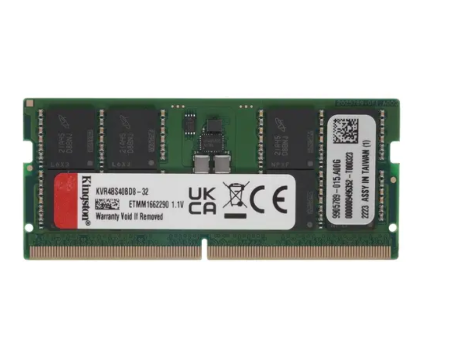 Kingston 32Gb DDR5 4800MHz SO-DIMM (KVR48S40BD8-32)