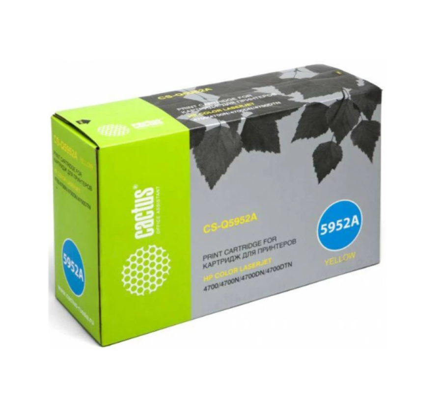 Cactus CS-Q5952A жёлтый (10000 стр) для HP CLJ 4700