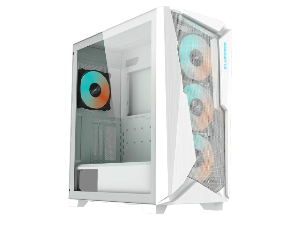 Gigabyte AORUS C301 Glass без БП (GB-C301GW) White