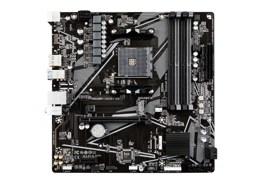 GigaByte A520M DS3H V2 (A520M DS3H V2)