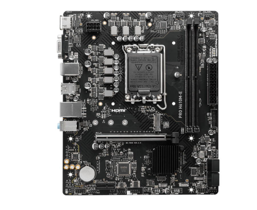 MSI PRO H610M-E (PRO H610M-E)