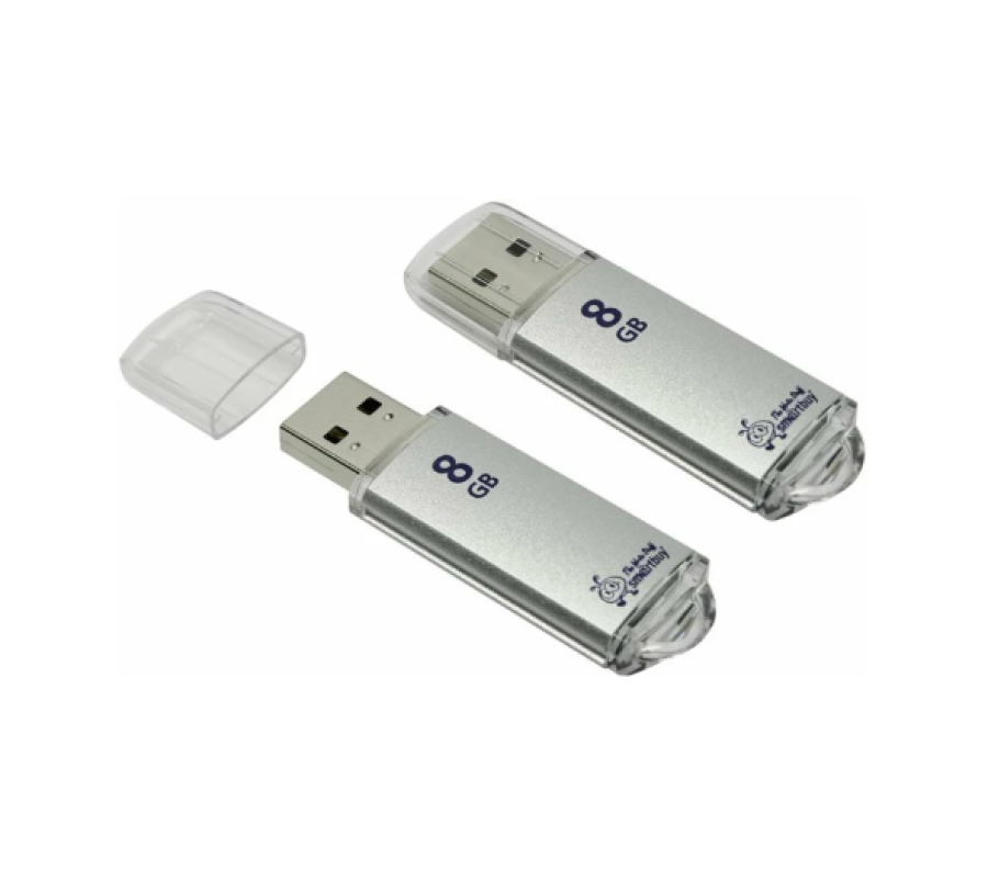 SmartBuy V-Cut 8Gb (SB8GBVC-S) Silver