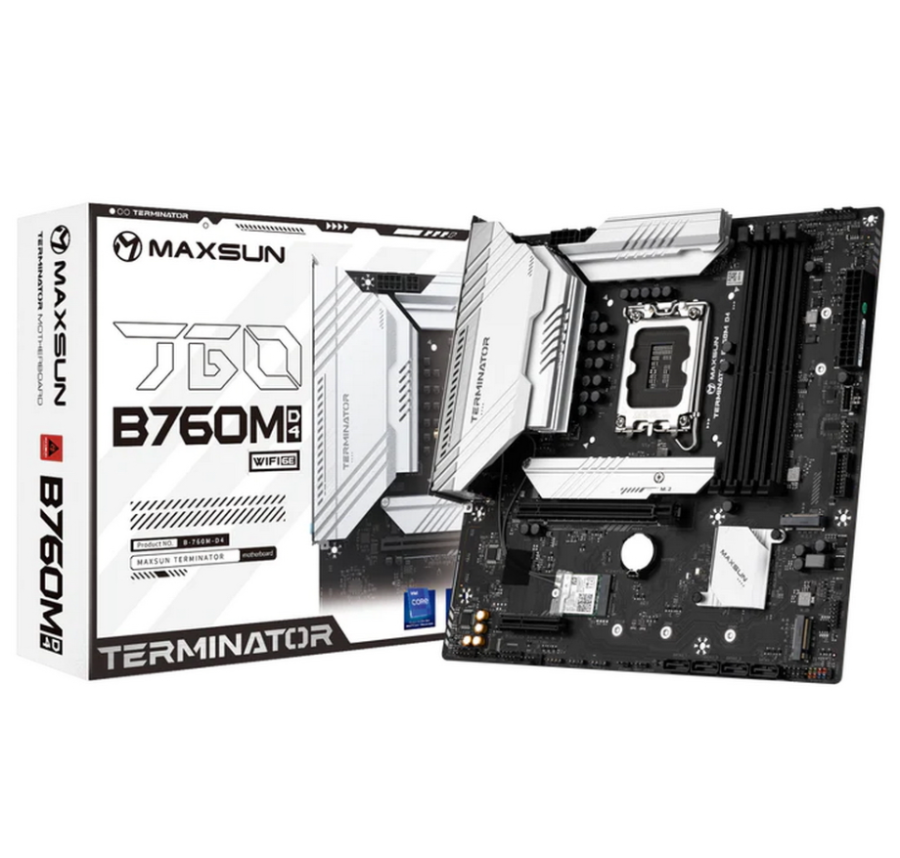 MaxSun MS-Terminator B760M D4 WIFI6E 1700 (6940709692899)