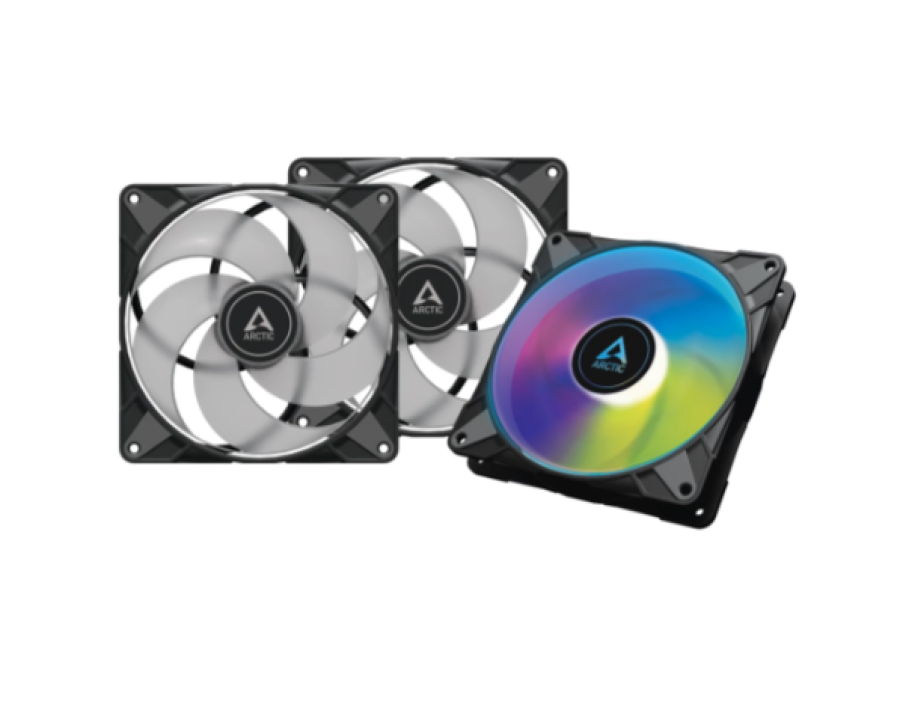 Arctic Cooling P14 PWM PST ARGB Black Value pack (ACFAN00257A)
