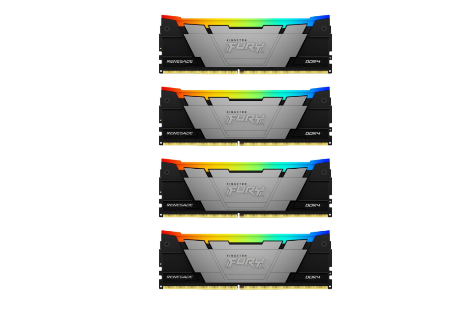 Kingston Fury Renegade RGB 128Gb DDR4 3600MHz (4x32Gb KIT) (KF436C18RB2AK4/128)