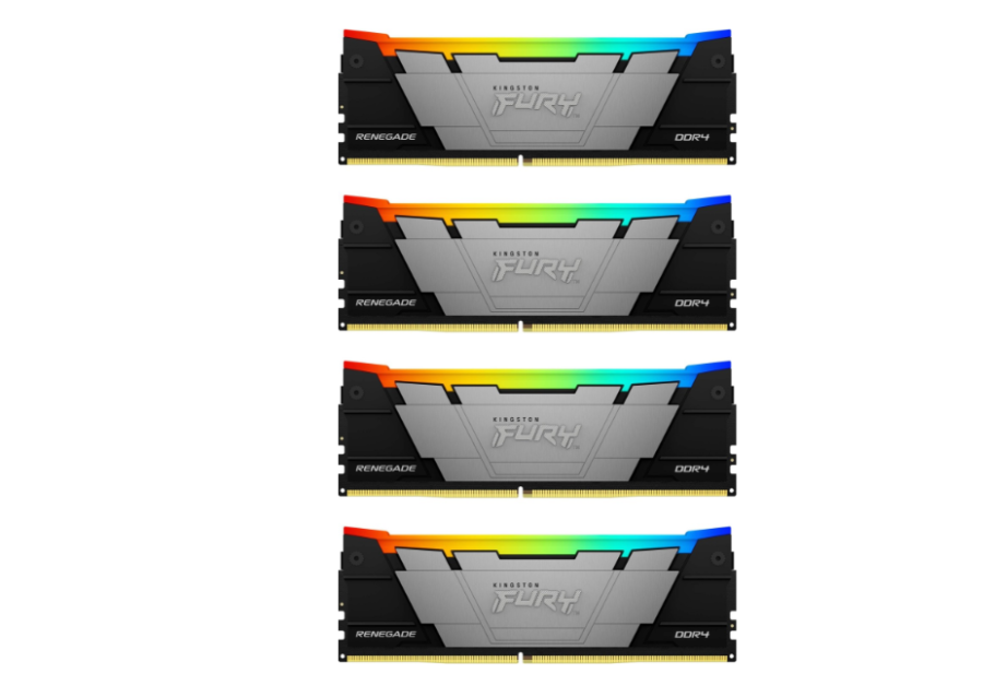 Kingston Fury Renegade 128Gb DDR4 3200MHz (4x32Gb KIT) (KF432C16RB2AK4/128)