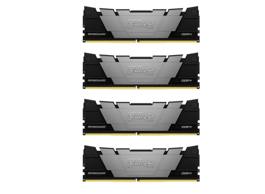 Kingston Fury Renegade 64Gb DDR4 3600MHz (4x16Gb KIT) (KF436C16RB12K4/64)