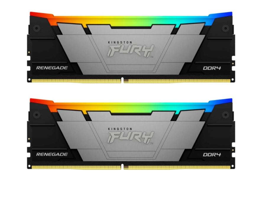 Kingston Fury Renegade RGB 64Gb DDR4 3600MHz (2x32Gb KIT) (KF436C18RB2AK2/64)