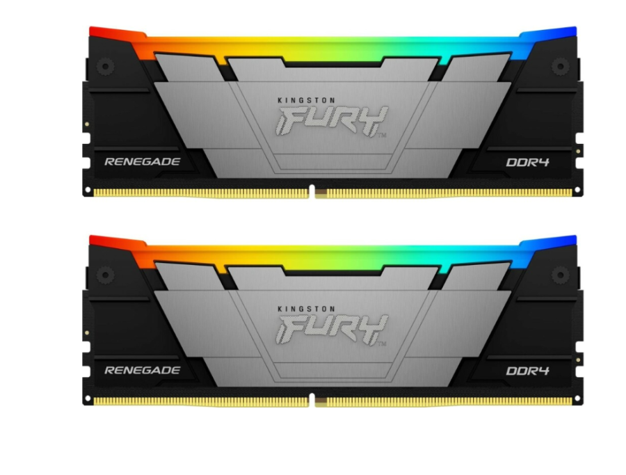 Kingston Fury Renegade RGB 32Gb DDR4 3600MHz (2x16Gb KIT) (KF436C16RB12AK2/32)