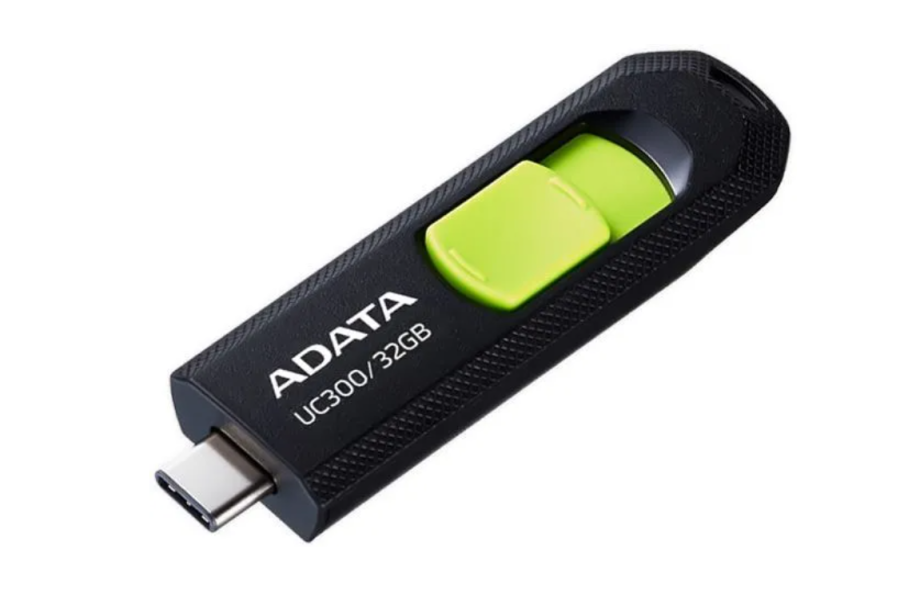 A-Data UC300 32ГБ, USB3.2 (ACHO-UC300-32G-RBK/GN)