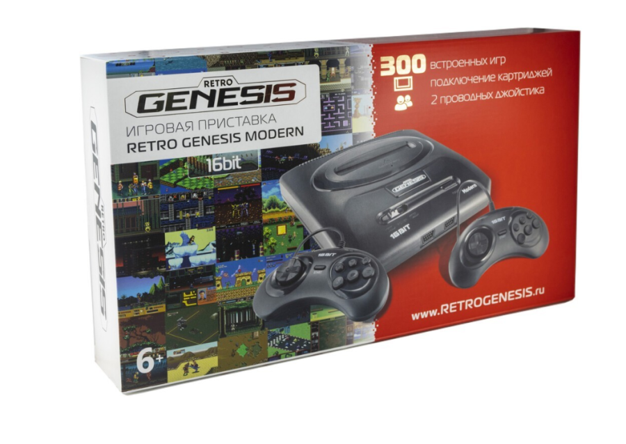 SEGA Retro Genesis Modern (300 встроенных игр) (ConSkDn92)