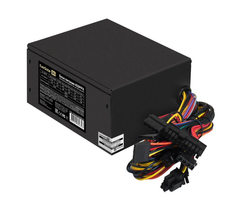 EXEGATE 450PPX, 450Вт, 140мм (EX221640RUS)