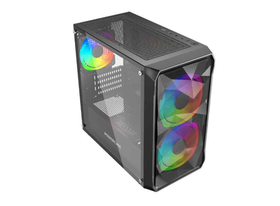 Powercase Mistral Micro A3B ARGB без БП (CMMAB-A3) Black