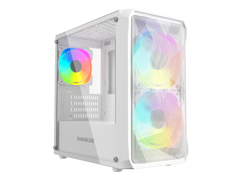 Powercase Mistral Micro A3B ARGB без БП (CMMAW-A3) White