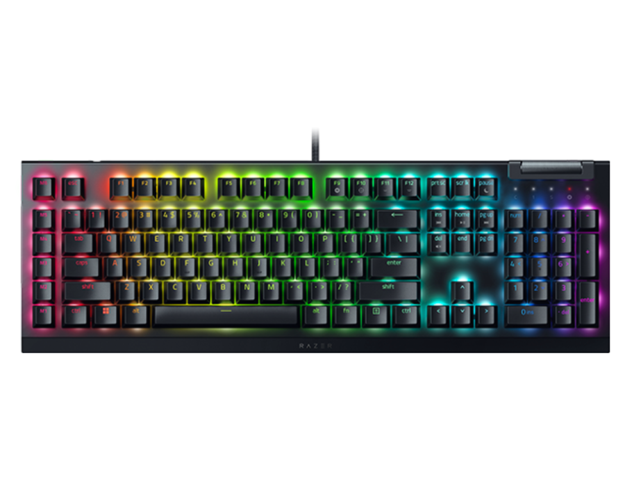 Razer BlackWidow V4 X Yellow Switch (RZ03-04702500-R3R1) Black