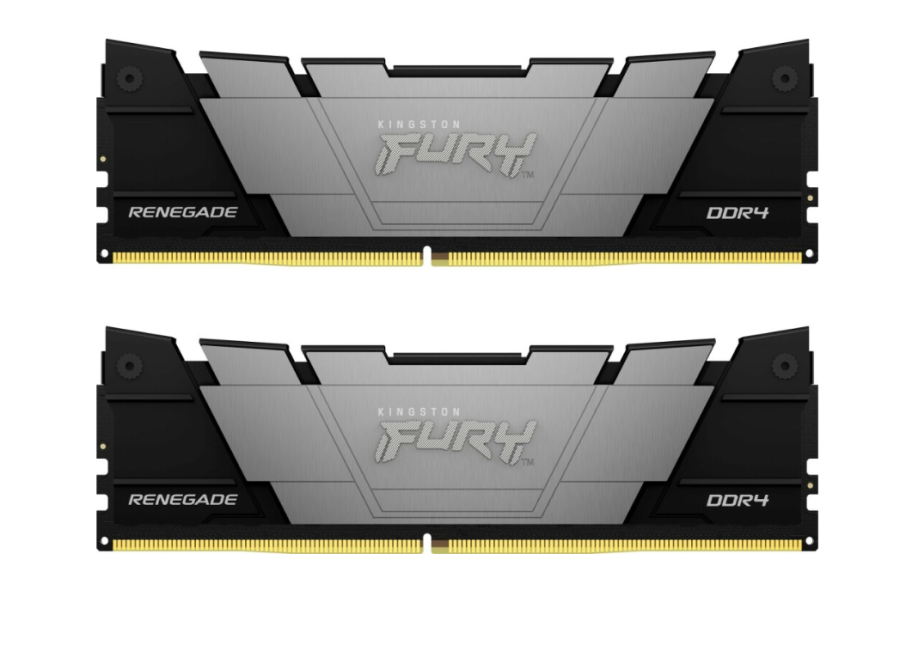 Kingston Fury Renegade Black 16Gb DDR4 4800MHz (2x8Gb KIT) (KF448C19RB2K2/16)
