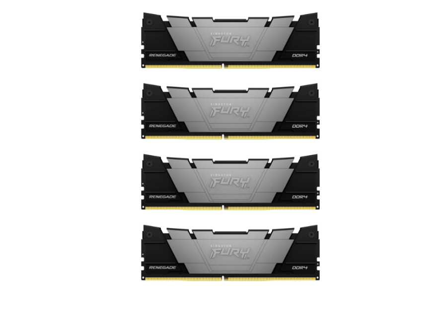 Kingston Fury Renegade 32Gb DDR4 3600MHz (4x8Gb KIT) (KF436C16RB2K4/32)