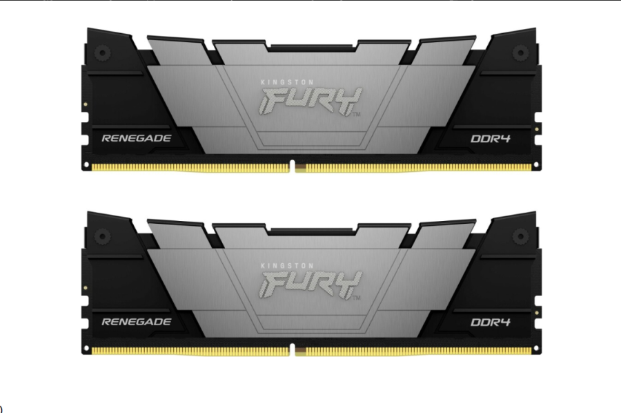 Kingston Fury Renegade Black 16Gb DDR4 3600MHz (2x8Gb KIT) (KF436C16RB2K2/16)