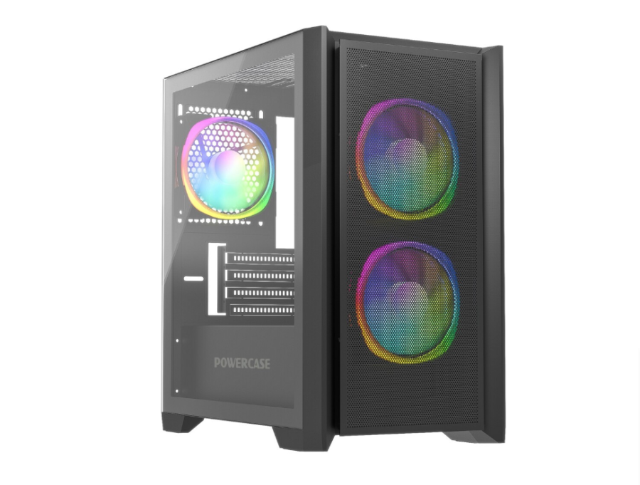 Powercase Alisio Micro Z3B ARGB без БП (CAMZB-A3) Black