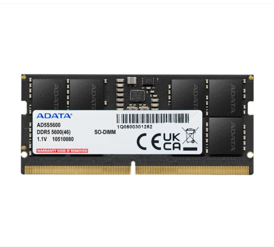 ADATA 8Gb DDR5 4800MHz SO-DIMM (AD5S56008G-S)