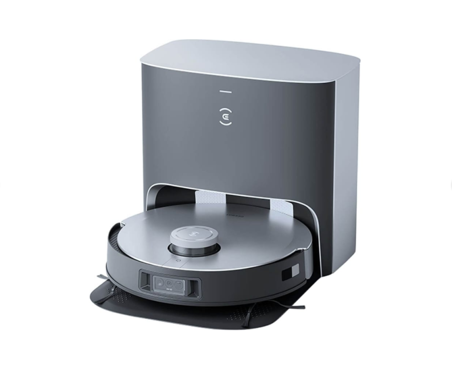 Ecovacs Floor Cleaning Robot DEEBOT X1 PLUS (EU версия) с док-станцией модели CH2117 (DEX55) Black
