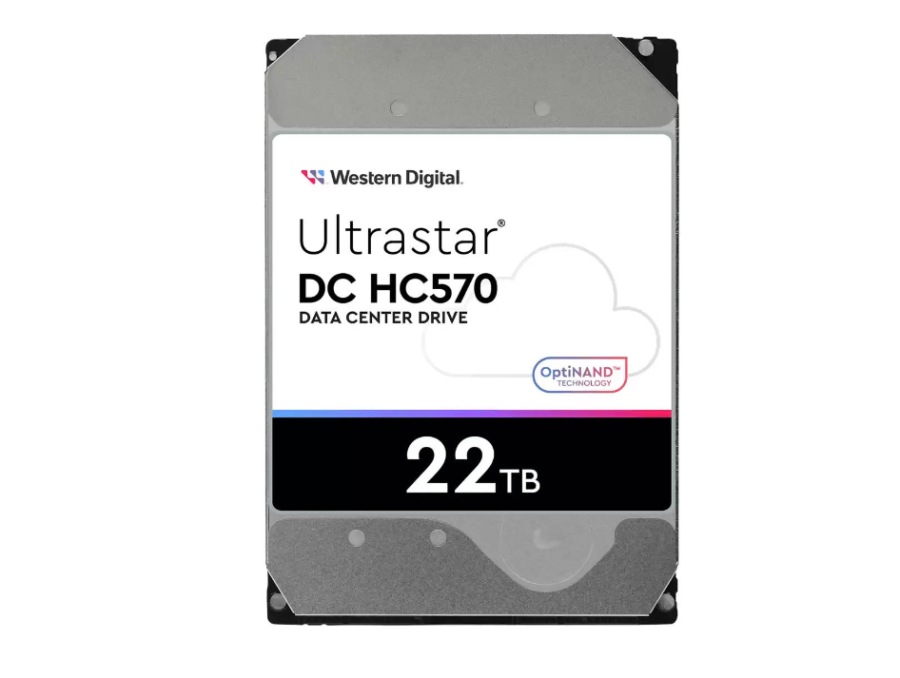 Western Digital 22Tb Ultrastar DC HC570  SATA-III (WUH722222ALE6L4)