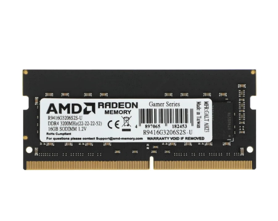 AMD 16Gb DDR4 3200MHz SO-DIMM (R9416G3206S2S-U)