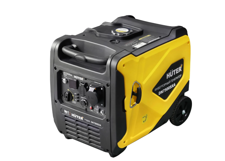 Huter DN7500SXA, 220 В, 6.5кВт, на колёсах (64/10/10)