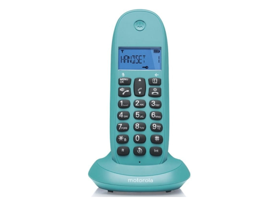 Motorola C1001LB+ (107C1001TURQUES) Turquoise