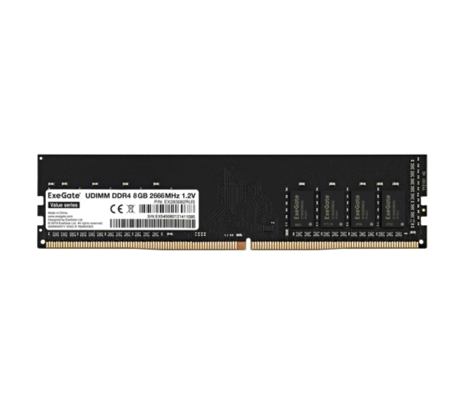 ExeGate Value 8Gb DDR4 2666MHz (EX283082RUS)