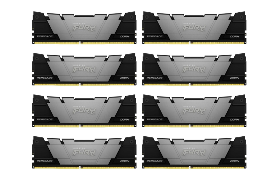 Kingston Fury Renegade 256Gb DDR4 3200MHz (8x32Gb KIT) (KF432C16RB2K8/256)