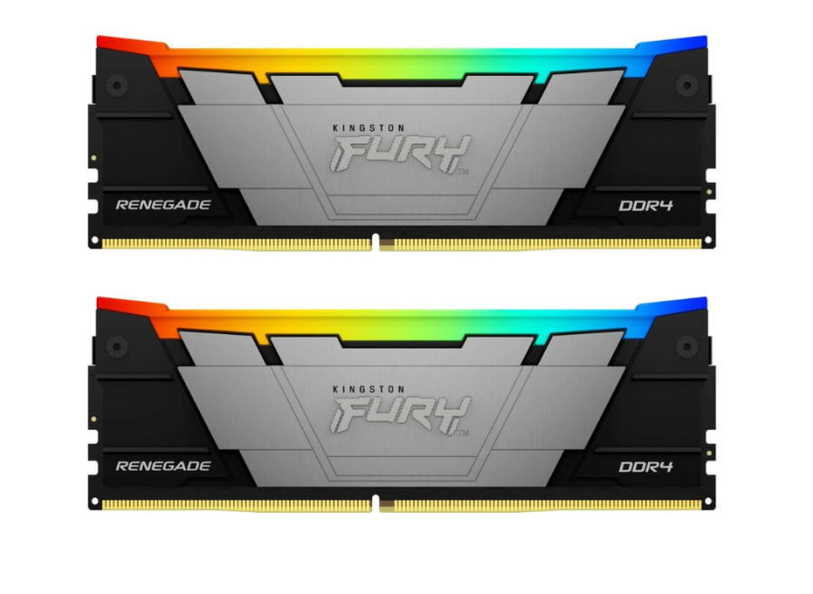 Kingston Fury Renegade RGB 16Gb DDR4 4000MHz (2x8Gb KIT) (KF440C19RB2AK2/16)
