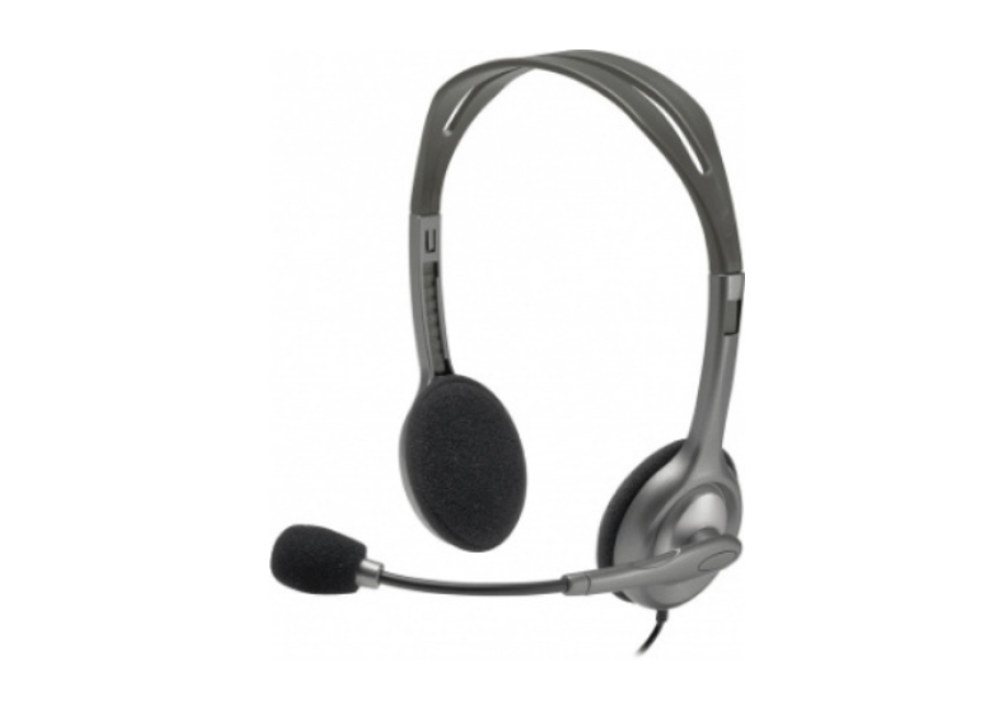 Logitech Stereo Headset H110 (981-000459) Silver