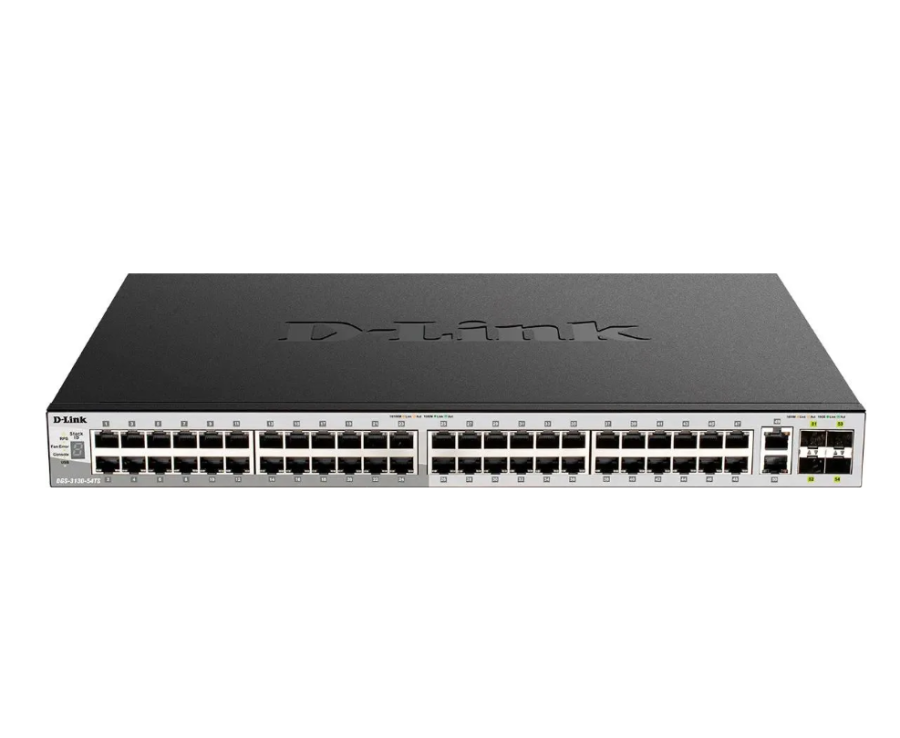 D-Link DGS-3130-54S/B1A, управляемый