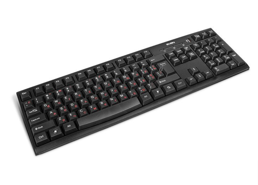 SVEN Standard 304 USB+HUB (SV-012403) Black
