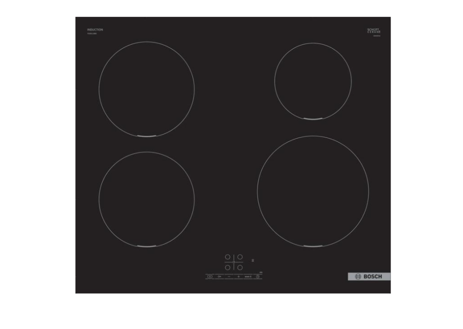 Bosch Serie 4 PUE611BB5E, независимая (Черный)