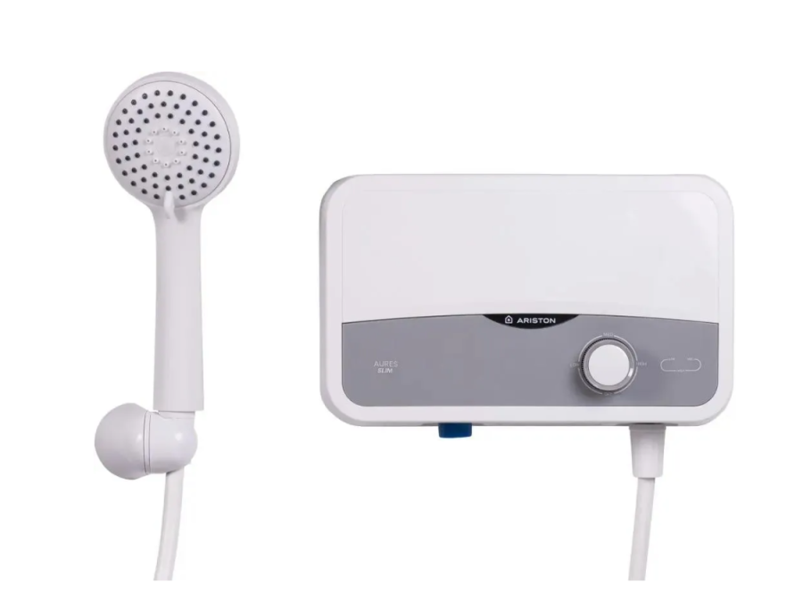 Ariston Aures S 3.5 SH PL, проточный, 3.5кВт, душ (3520016)