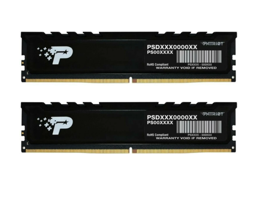 Patriot Signature Premium 16Gb DDR5 4800MHz (2x8Gb KIT) (PSP516G4800KH1)