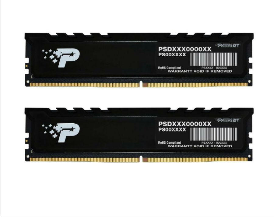 Patriot Signature Premium 32Gb DDR5 4800MHz (2x16Gb KIT) (PSP532G4800KH1)