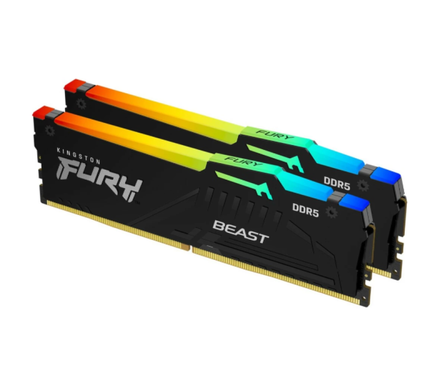 Kingston Fury Beast RGB 64Gb DDR5 5200MHz (2x32Gb KIT) (KF552C36BBEAK2-64)