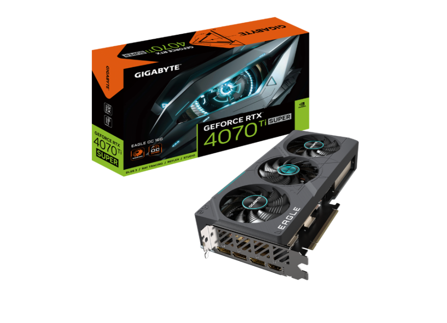 Gigabyte Eagle OC 16Gb NVIDIA GeForce RTX 4070 Ti Super (GV-N407TSEAGLE OC-16GD)