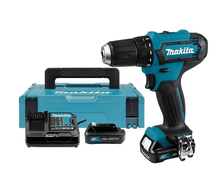 Makita DF333DSAX6, 2Ач, с одним аккумулятором