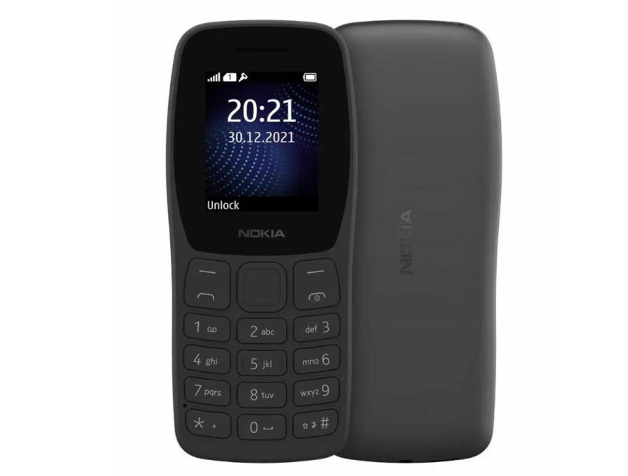 Nokia 105 DS (2022) (SP01Z07Z1829Y) CHARCOAL