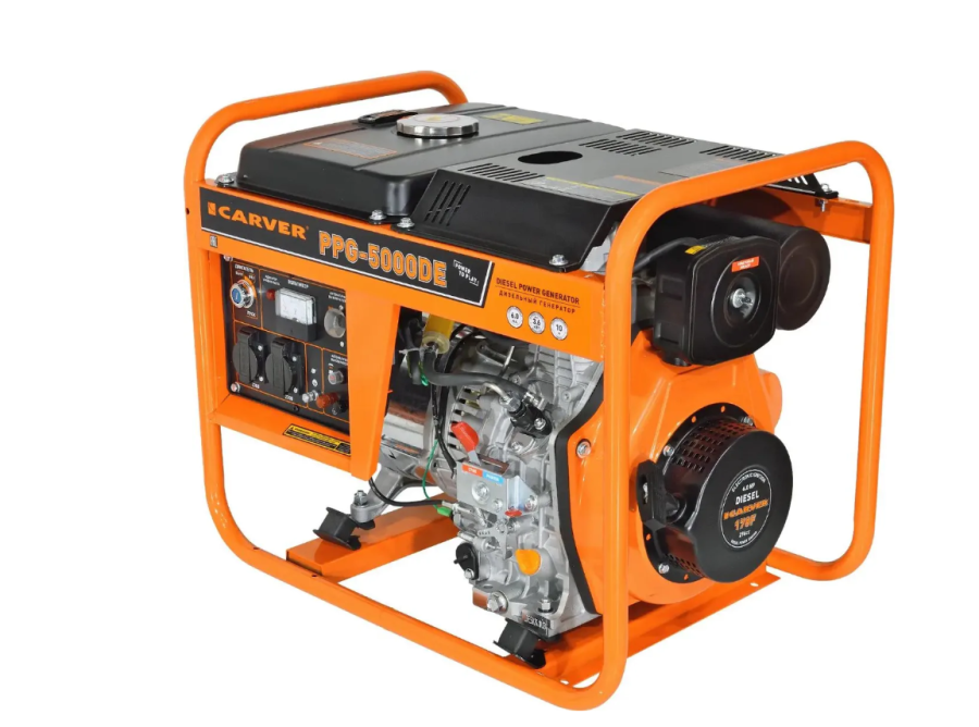 CARVER PPG - 5000DE, 220/12 В, 3.6кВт, с АКБ (01.020.00051)