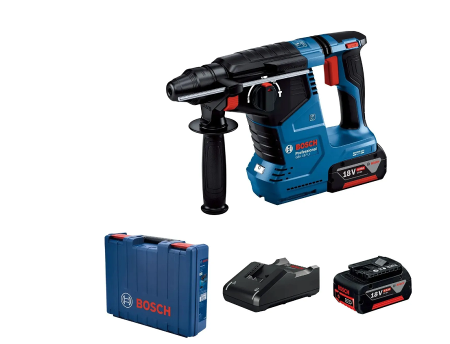 Bosch GBH 187-LI Li-Ion, 5Ач (0611923021)