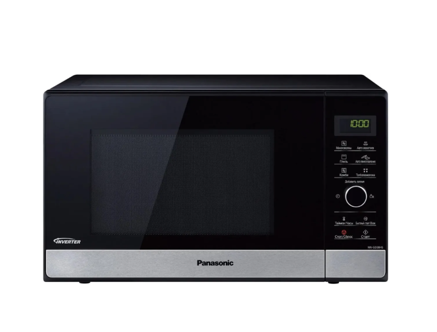 Panasonic NN-GD38HSZPE, 1000Вт, 23л (Черный)