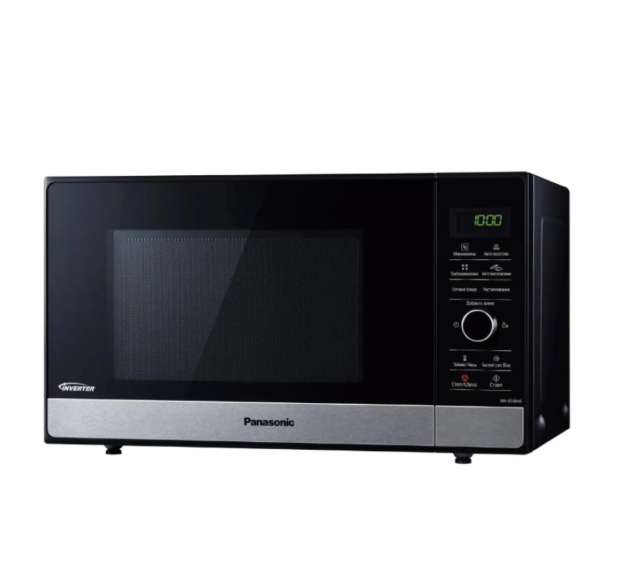 Panasonic NN-SD38HSZPE, 1000Вт, 23л (Черный)
